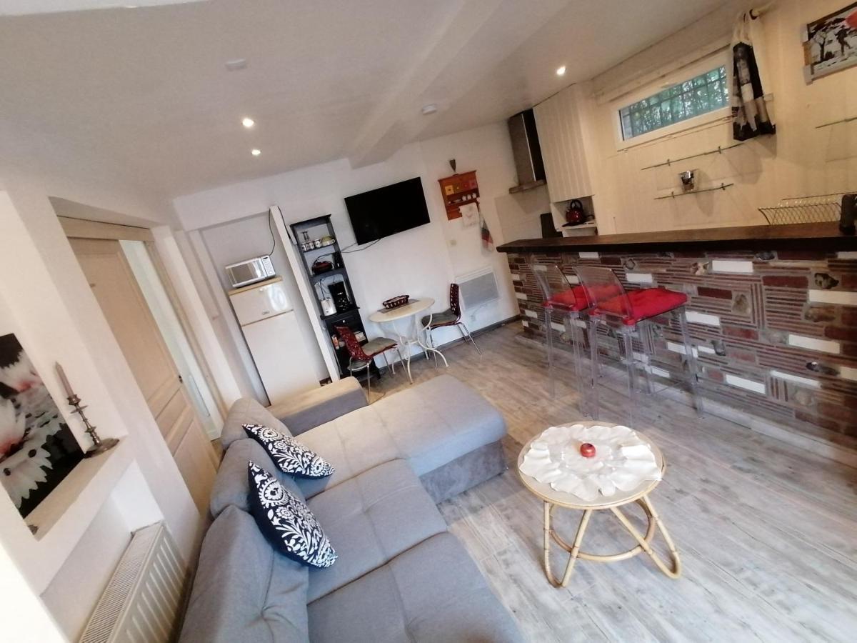 Charmant Appartement Independant, 5 Mn De Rouen, Avec Terrasse, Refait A Neuf Franqueville-Saint-Pierre Kültér fotó